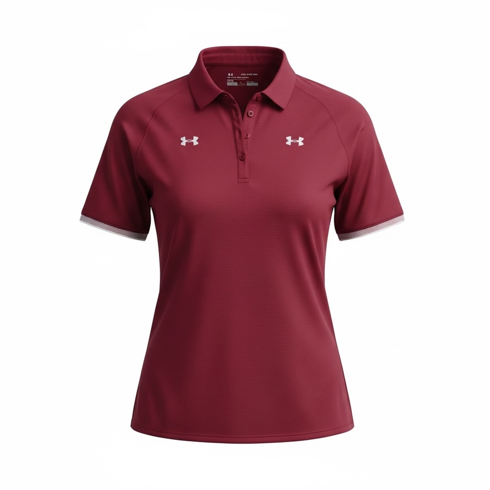 Under Armour Women's Golf Shirt - Burgundy NWOT